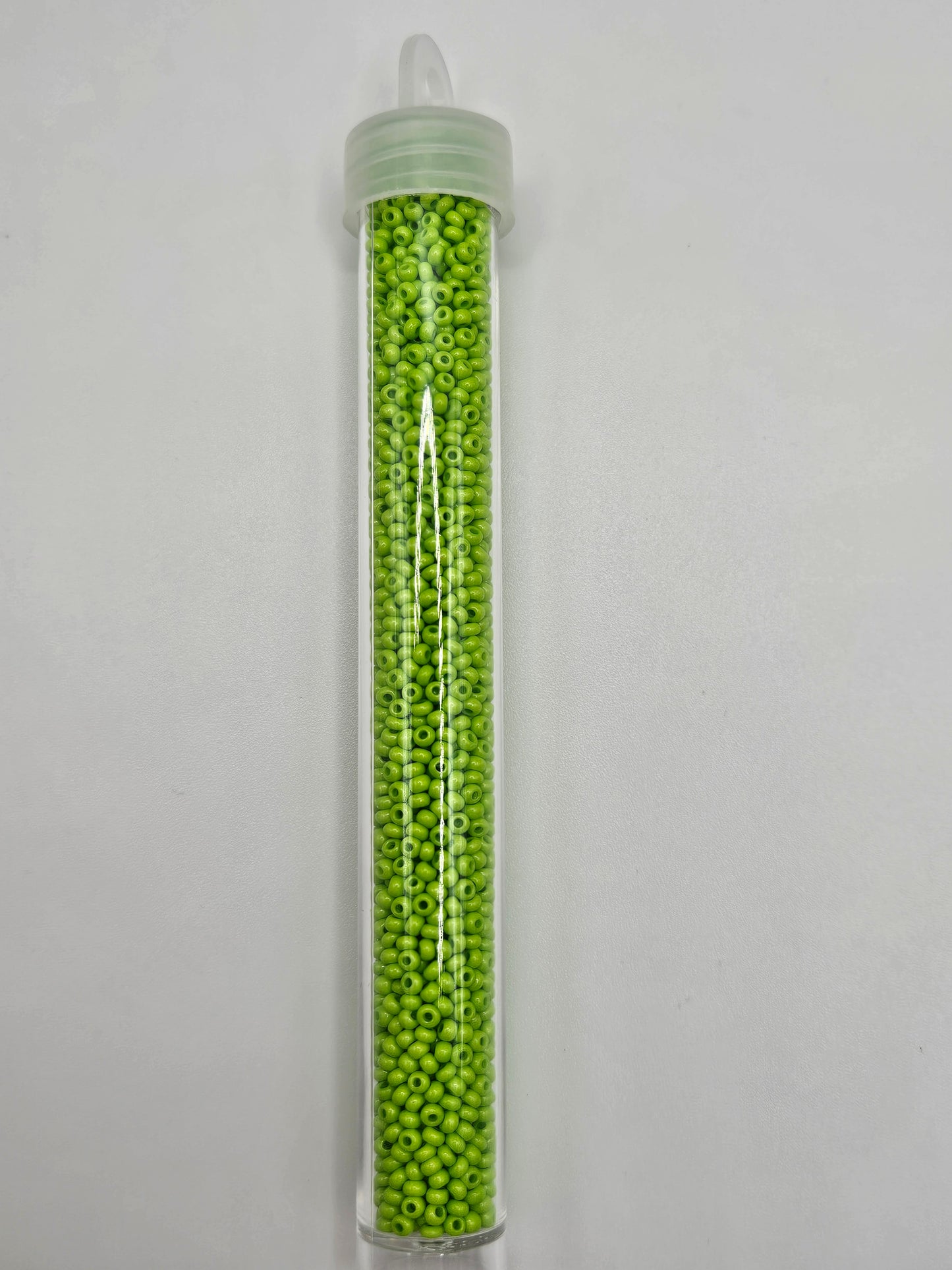 Czech Seed Bead 10/0 Terra Intensive Light Green