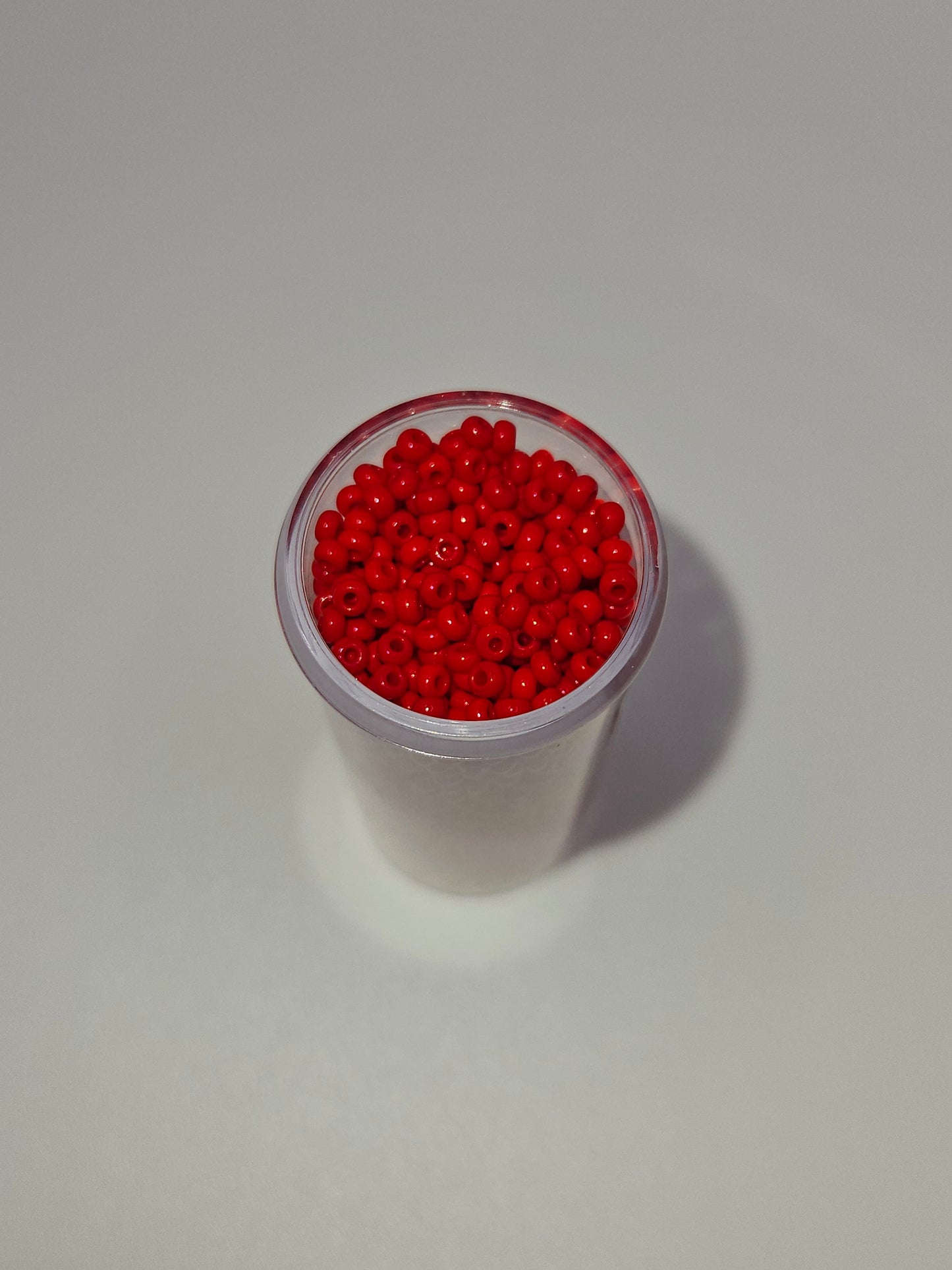 Czech Seed Bead 10/0 Medium Red