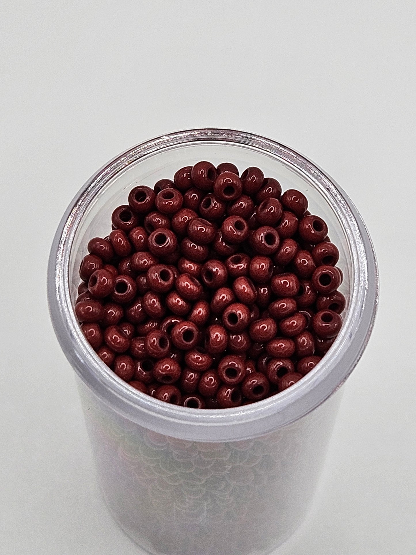 Czech Seed Bead 10/0 Medium Brown