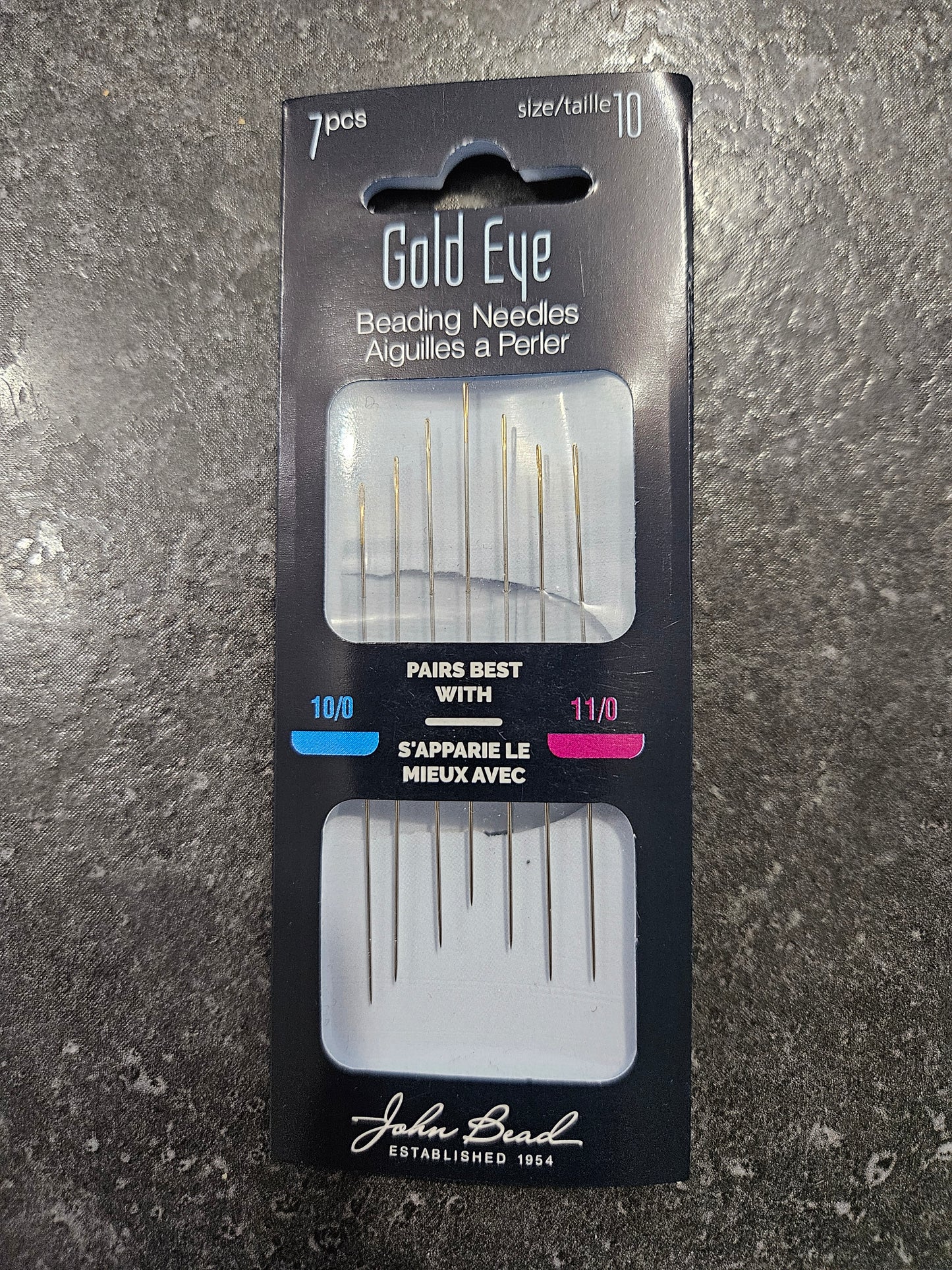 Needles Beading Size 10 Long