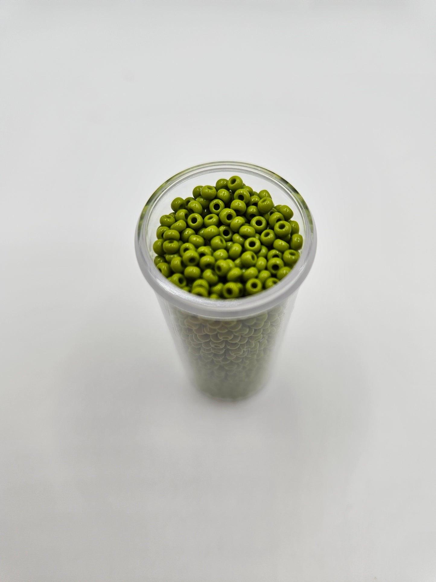 Czech Seed Bead 10/0 Olive Green