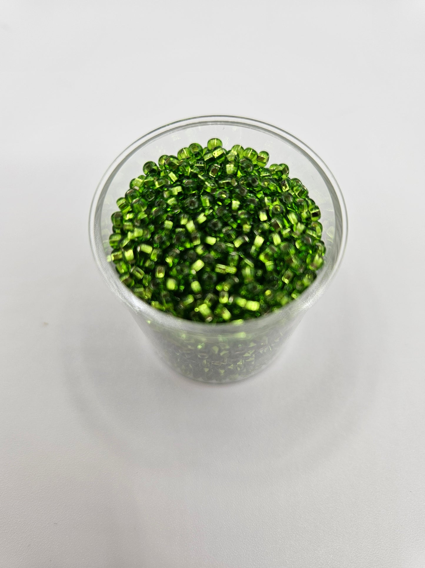 Czech Seed Bead 10/0 S/L Light Green