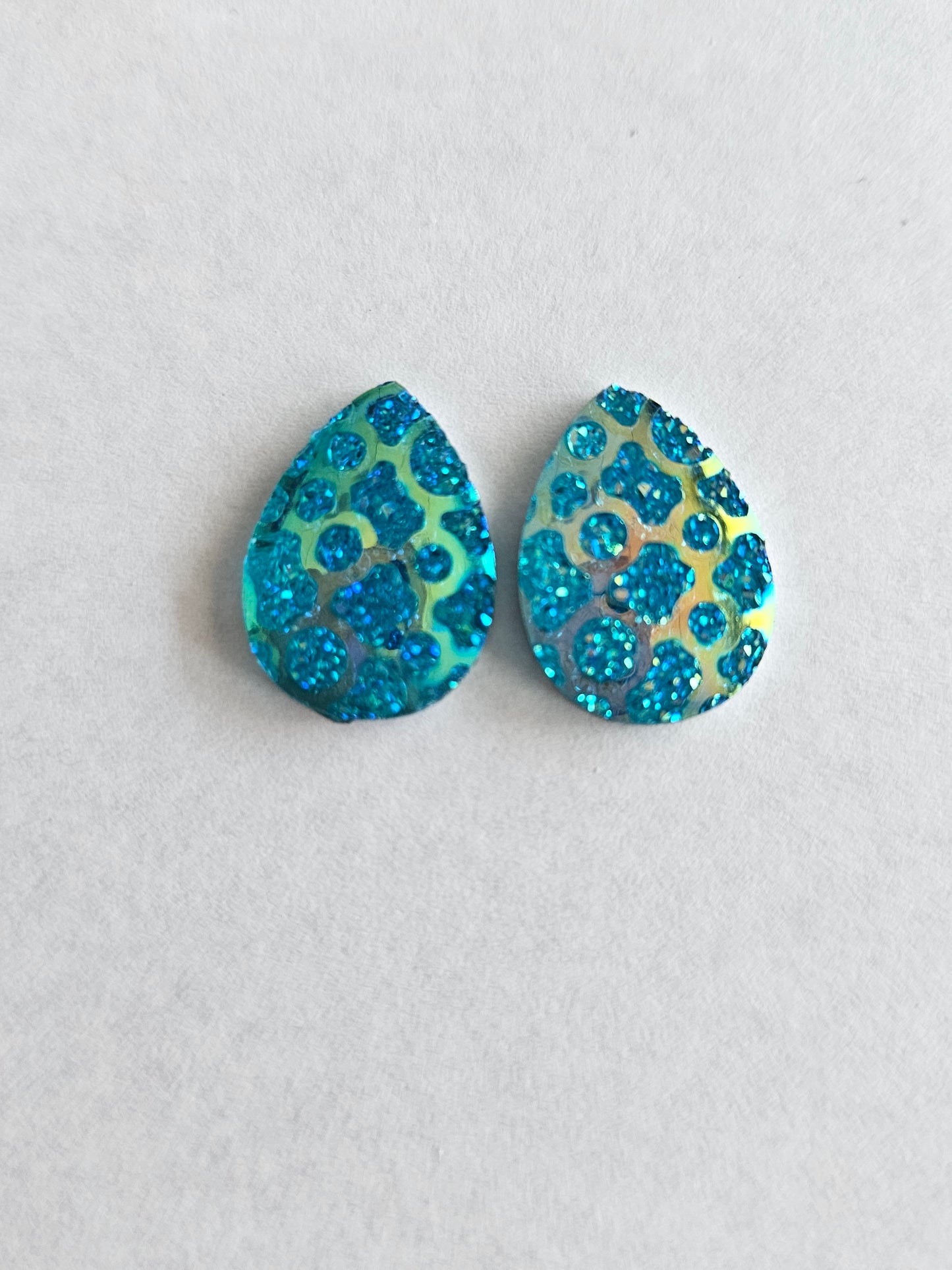 Teardrop Honeycomb Cabochon 12mm