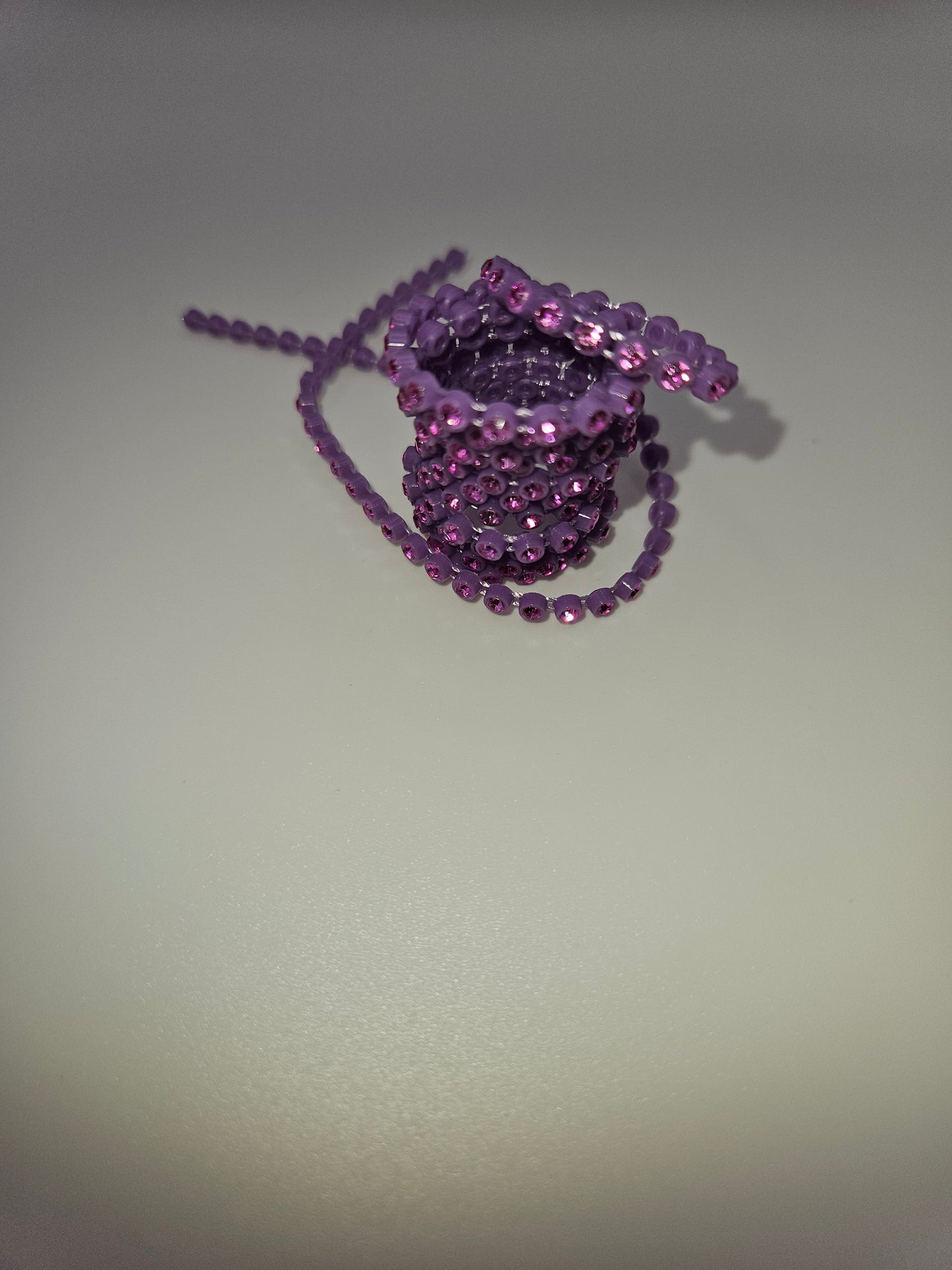 Rhinestone Banding Purple Stone SS6