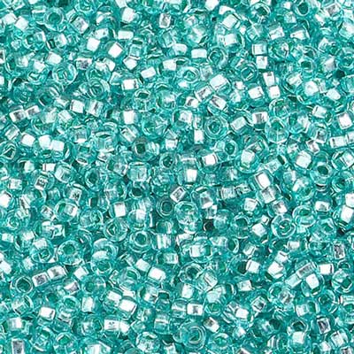 Czech Seed Bead 10/0 S/L Dyed Green