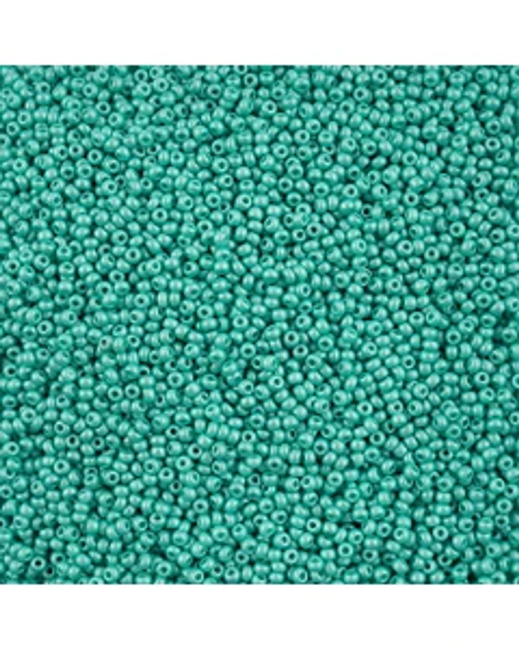 Czech Seed Bead PermaLux Mint Green 10/0