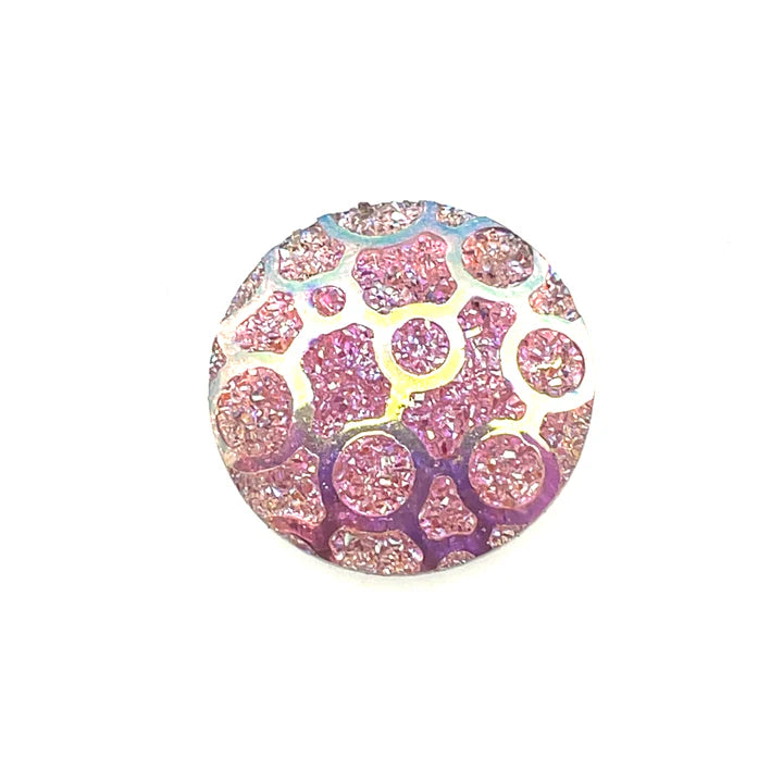 Round Honeycomb Resin Cabochon 20MM