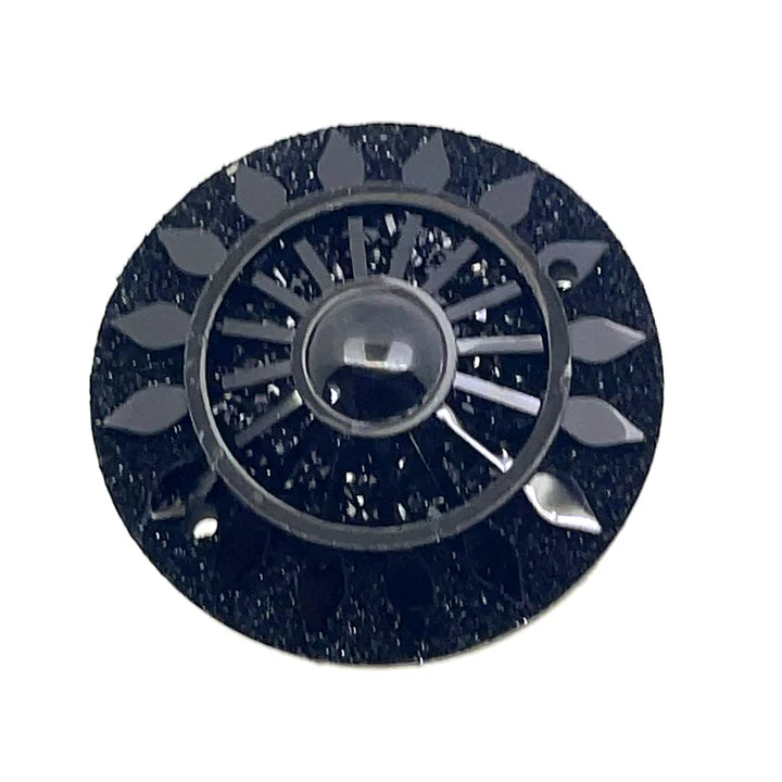 Round Sunrays Risin Cabochon 25MM