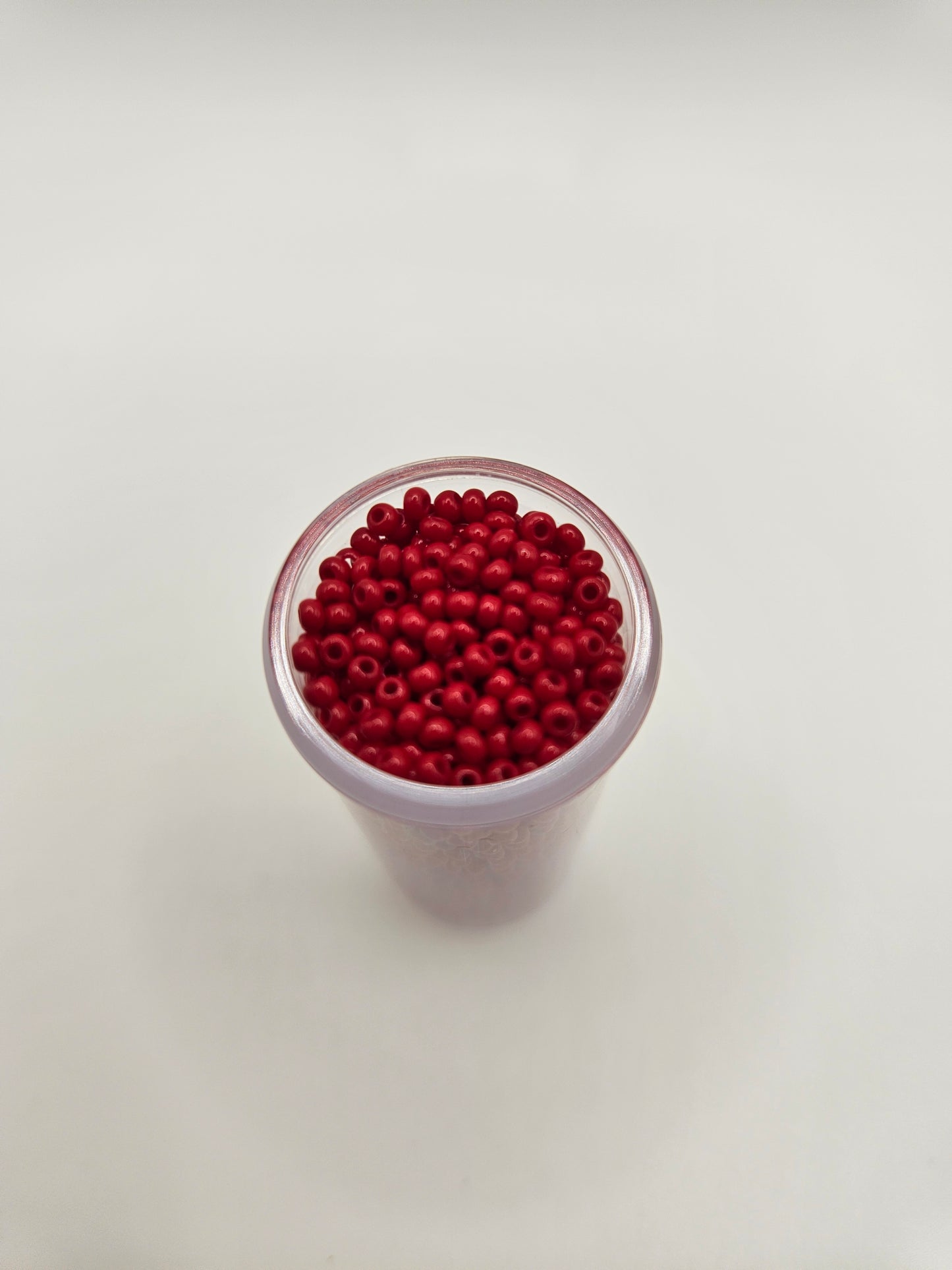 Czech Seed Bead 10/0 Medium Dark Red