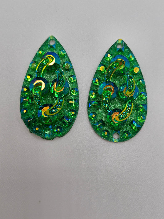 Teardrop Resin Flatback Cabochon 25 MM