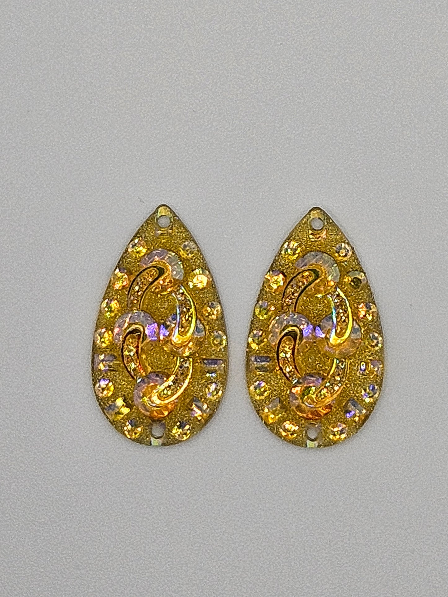 Teardrop Resin Flatback Cabochon 25 MM
