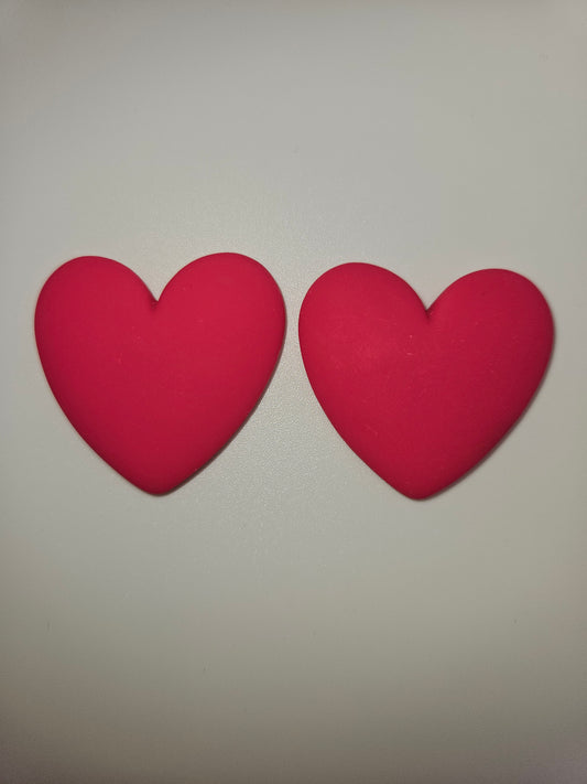 Heart-Shaped Opaque Cabochon 33MM