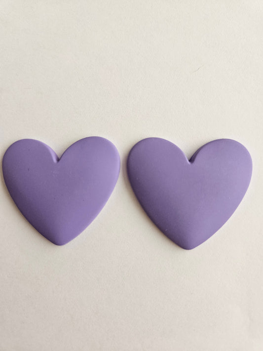 Heart-Shaped Opaque Cabochon 33MM