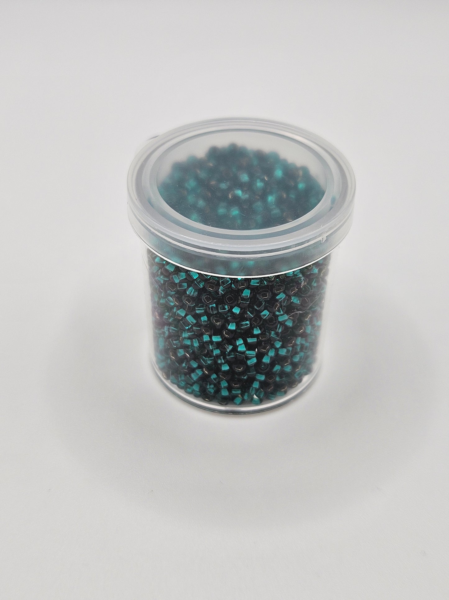 Czech Seed Bead 10/0 S/L Teal Green