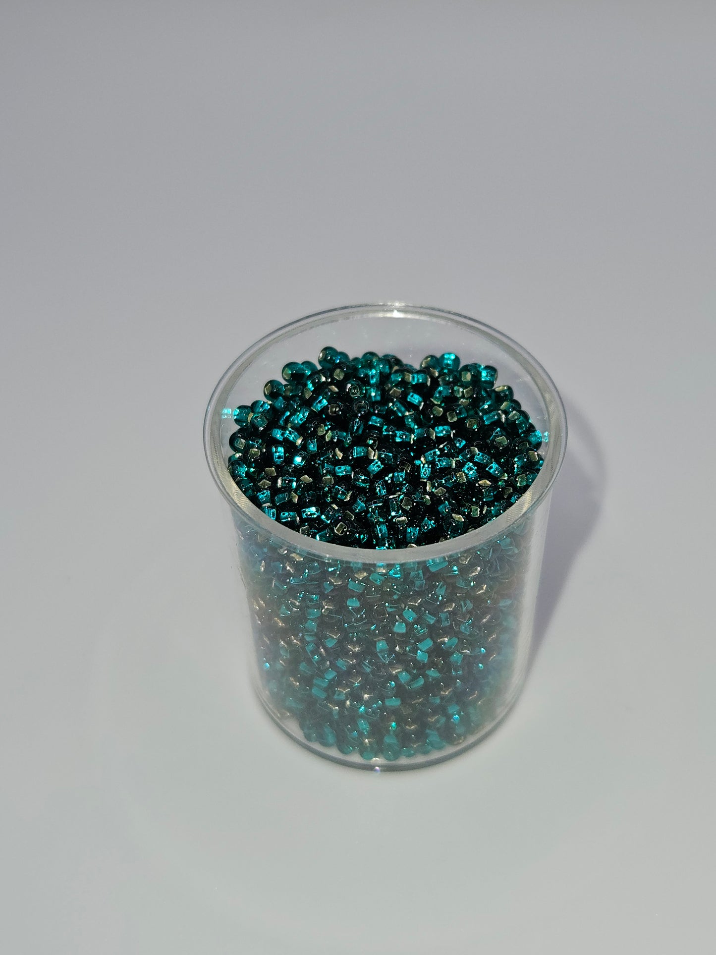 Czech Seed Bead 10/0 S/L Teal Green