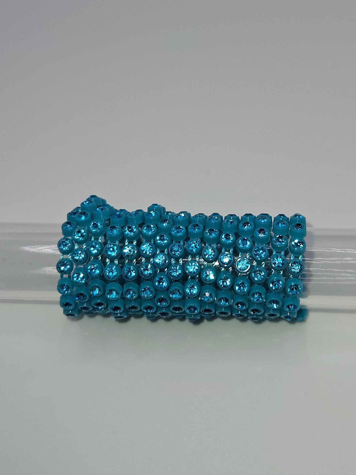 Rhinestone Banding Teal Green Stone SS6