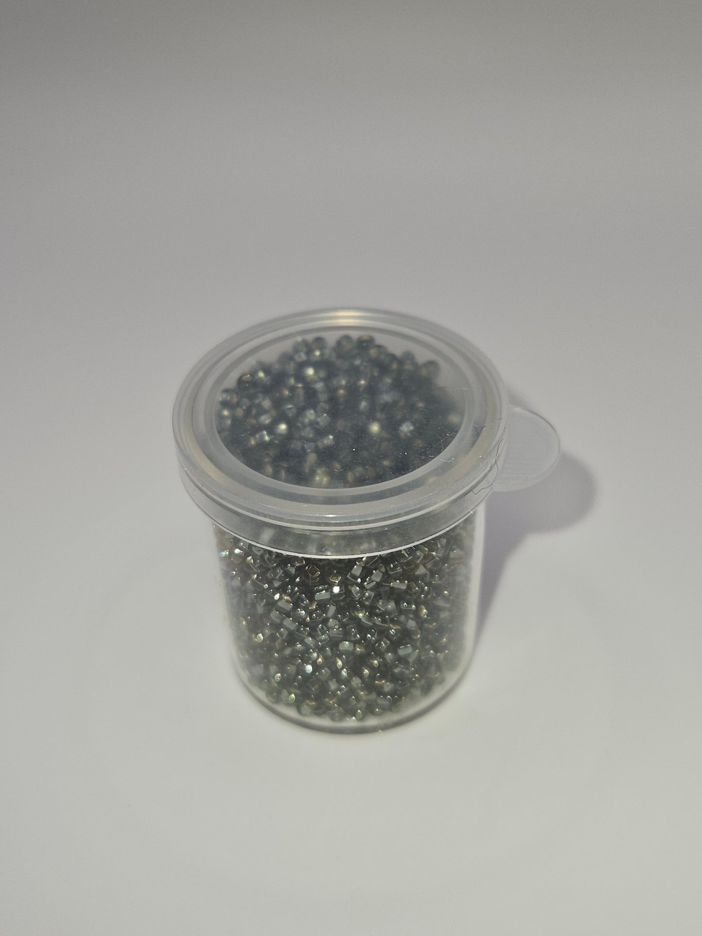 Czech Seed Bead 10/0 S/L Grey