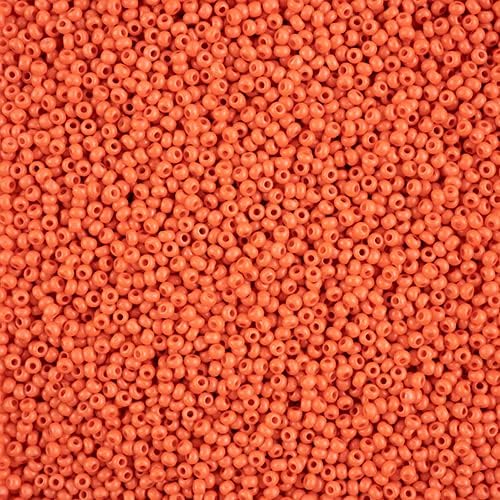 Czech Seed Bead 10/0 Terra Intensive Orange