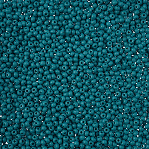 Czech Seed Bead PermaLux Teal 10/0