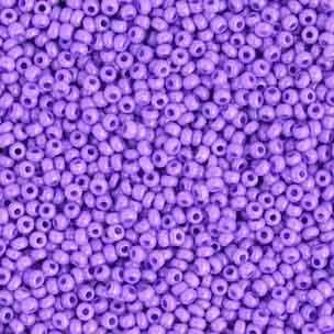 Czech Seed Bead 10/0 Opaque Violet