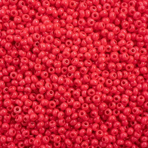 Czech Seed Bead 10/0 Terra Intensive Red