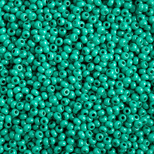 Czech Seed Bead 10/0 Terra Intensive Green