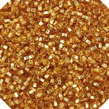 Czech Seed Bead 10/0 S/L Gold